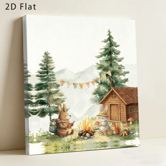 Decorative Art Print: 5:6 Horizontal Format (Print Only)
