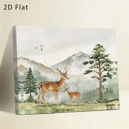 Decorative Art: 3:2 Horizontal Format (Framed Canvas)