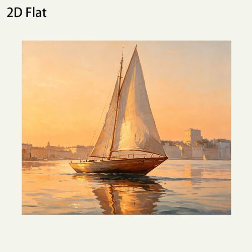 Decorative Art Print: 6:5 Horizontal Format (Print Only)